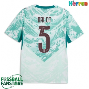Portugal Diogo Dalot #5 Replik Auswärtstrikot WM 2026 Kurzarm